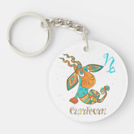 Cute Cancer Capricorn Sleutelhanger