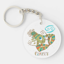 Cute Cancer Crab Sleutelhanger