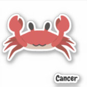 Cute Cancer Sticker (Voorkant)