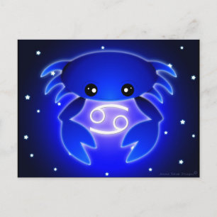 Cute Cancer Zodiac Briefkaart
