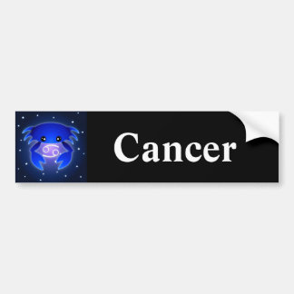 Cute Cancer Zodiac Bumpersticker