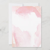 Cute Candles Stars Pink Bow Sweet 16 Kaart (Achterkant)