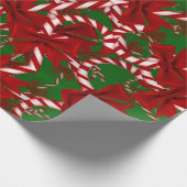 Cute Candy Cane Cadeaupapier (Hoek)