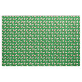 Cute Candy Cane Cat Stof (Yard (91,4 cm))