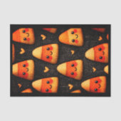 Cute Candy Corn Repeat Design DW1F Decoupage Tissuepapier (Voorkant)