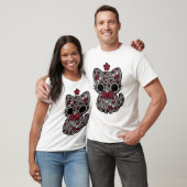 Cute Candy Kat Kerstmis T-Shirt (Unisex)