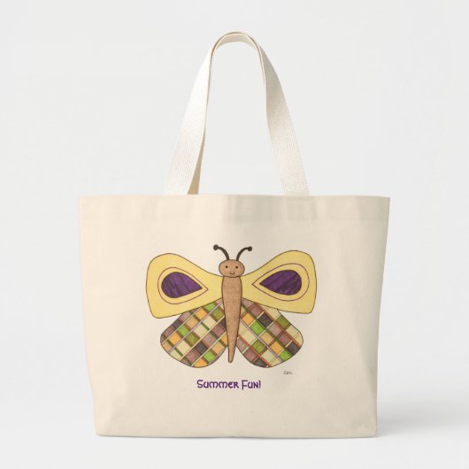 Cute Canvas Tas - Summer Fun! - Erin Brie Art (Voorkant)