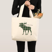 Cute Cape Breton Island Goudtartan canvas tas (Voorkant (product))