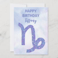 Cute Capricorn Astrology Custom Happy Birthday