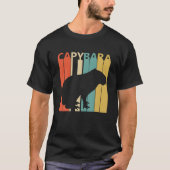 Cute Capybara Animal T-shirt (Voorkant)