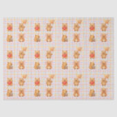 Cute Capybara Baby Shower Tissuepapier (Voorkant)