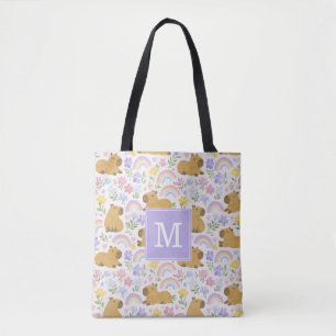 Cute Capybara Boodschappentas Tote Bag