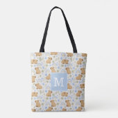 Cute Capybara Boodschappentas Tote Bag (Achterkant)