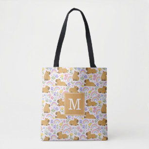 Cute Capybara Boodschappentas Tote Bag