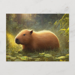 Cute Capybara Briefkaart