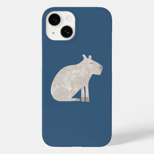 Cute Capybara Case-Mate iPhone Case (Achterkant)