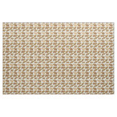Cute Capybara Fabric Stof (Yard (91,4 cm))