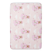 Cute Capybara Hot Air Balloon Badmat (Voorkant Verticaal)