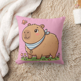 Cute Capybara Kussen | Aardige Dieren Worp Kussen