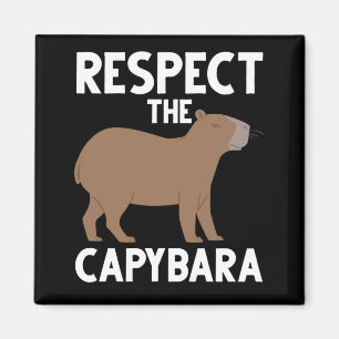 Cute Capybara Lover Animal Awareness Magneet