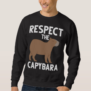 Cute Capybara Lover Animal Awareness Trui