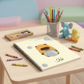 Cute Capybara Notebook – A Gentle Design for Kids Notitieboek