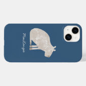 Cute Capybara Personalized Case-Mate iPhone Case (Achterkant (horizontaal))