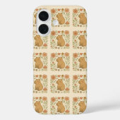 Cute Capybara Phone Case – Pastel Animal Aesthetic (Achterkant)