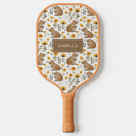 Cute Capybara Pickleball Paddle