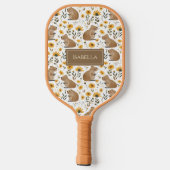 Cute Capybara Pickleball Paddle (Achterkant)