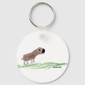 Cute Capybara Sleutelhanger (Voorkant)