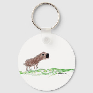 Cute Capybara Sleutelhanger