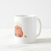 Cute Capybara Spa-dag Handdoek Tulband Mok (Voorkant rechts)
