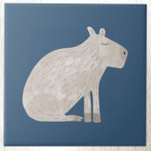 Cute Capybara  Tegeltje