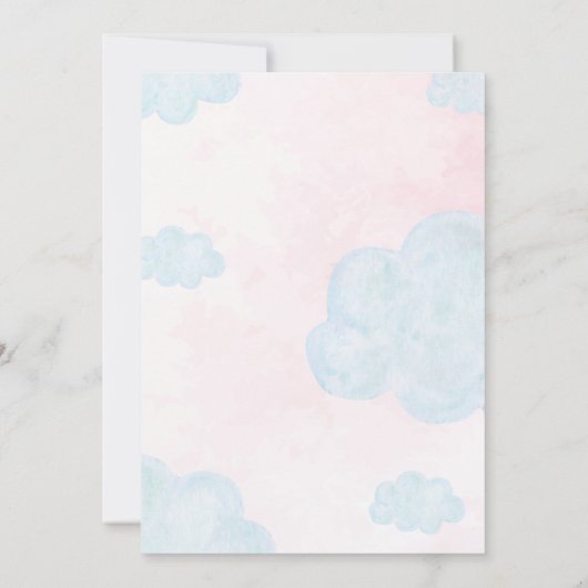 Cute Capybara-Themed Birthday Invitation Kaart (Achterkant)