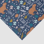 Cute Capybara Tissue Paper Tissuepapier (Detail)