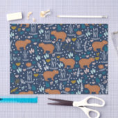 Cute Capybara Tissue Paper Tissuepapier (Craft)