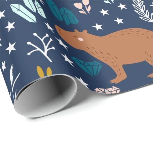 Cute Capybara Wrapping Paper Cadeaupapier (Rol Hoek)