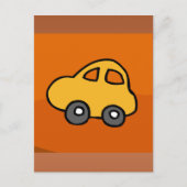 Cute CAR Briefkaart (Voorkant)