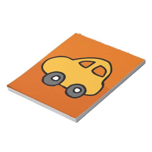 Cute CAR Notitieblok (Linkerzijde)