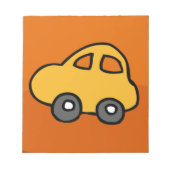 Cute CAR Notitieblok (Voorkant)