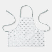 Cute Car Pattern Apron Schort (Voorkant)
