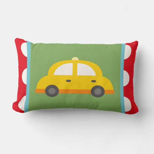 Cute Car Transportation Theme Baby Kinderen Gifts Kussen (Voorkant)