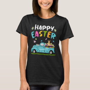 Cute Caracal met Bunny Ears Egg Truck Eas T-shirt