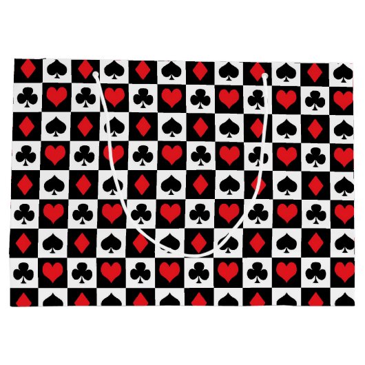 Cute card suit casino's spelen groot cadeauzakje (Achterkant)