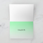 Cute Cardinaal bij 'tak denken' van jou Kaart (Binnen)