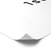 Cute Carnival Circus Show Birthday Kind Poster (Hoek)