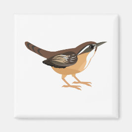 Cute Carolina Wren Magneet