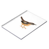Cute Carolina Wren Notitieboek (Linkerzijde)