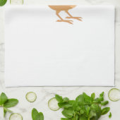 Cute Carolina Wren Theedoek (Gevouwen)